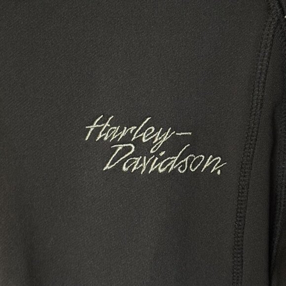 Harley Davidson quarter zip pullover layering gear - Picture 2 of 5